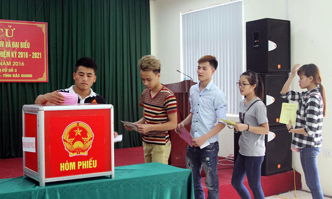 bầu cử, Việt Yên