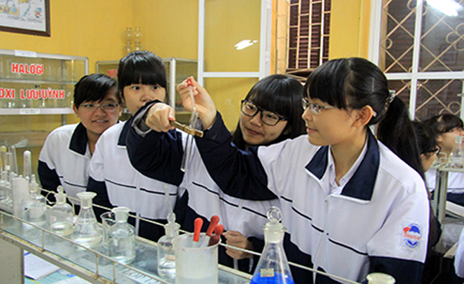 Xây dựng hệ thống các bài thực hành môn Hoá học ở trường THPT theo mô hình định hướng sản phẩm