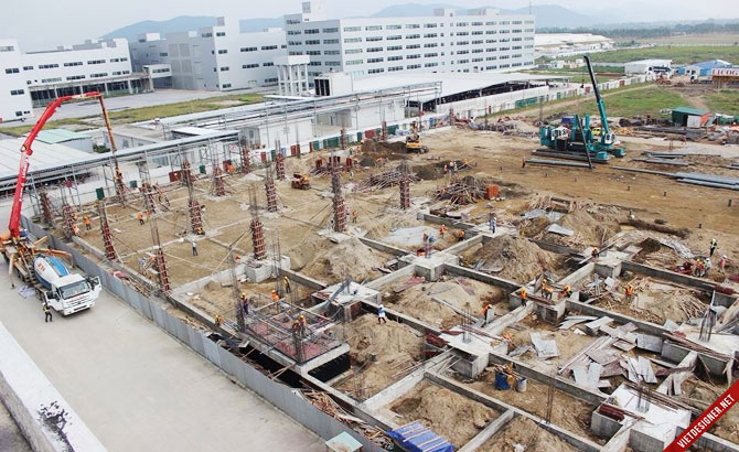 Investment in upgrading Quang Chau Industrial Park infrastructure
