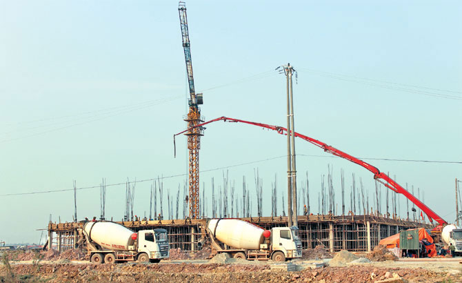 Clearing land to attract investment