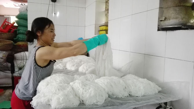 Dẻo dai bún Đa Mai