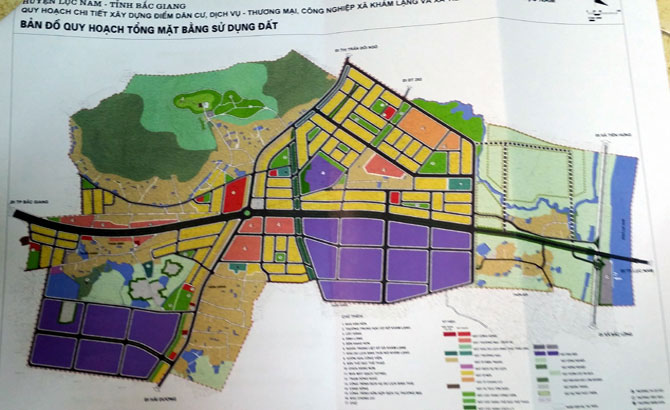 Planning on two industrial, trade, services and residential complexes in Luc Nam announced