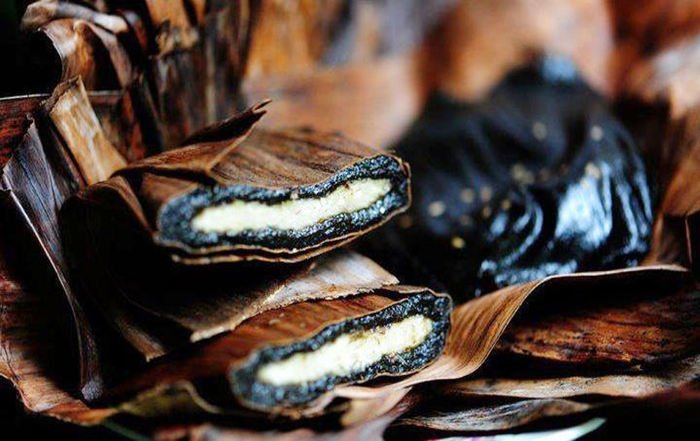 Thorn leaf cake - A rustic cake of Hai Duong
