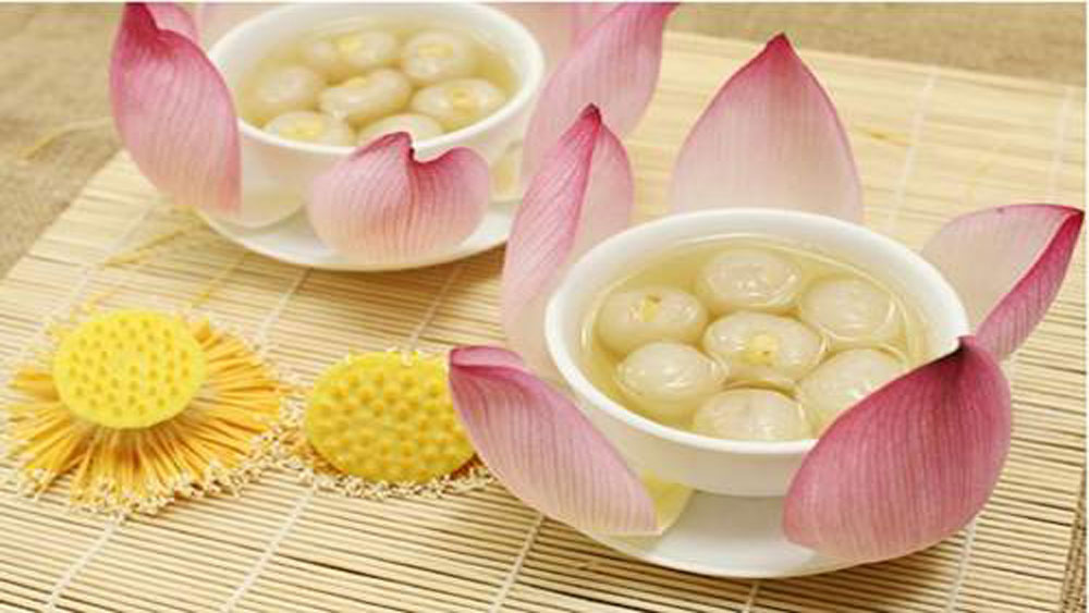 Lotus seed and longan sweet soup – countryside’s pure treat