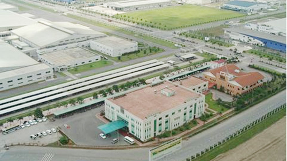 Bac Giang implements 70 million USD project in Quang Chau Industrial Park