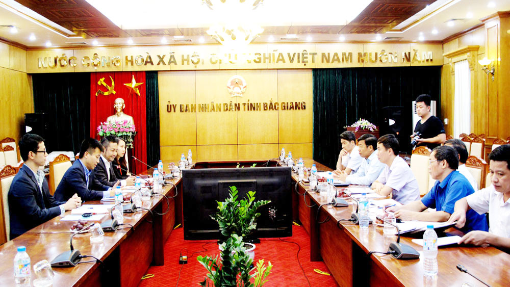 Japanese corporation seeks for investment opportunity in Bac Giang hi-tech agriculture