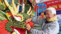 Sẵn sàng cho lễ khai mạc Ngày hội trái cây Lục Ngạn lần thứ II