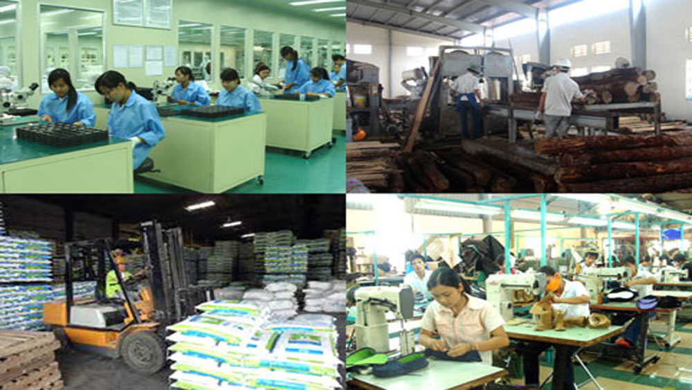 Năm 2019, cụm công nghiệp Nội Hoàng có hệ thống xử lý nước thải tập trung