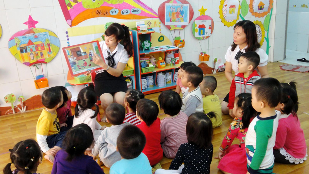 Thêm một số chế độ chính sách đối với giáo viên mầm non