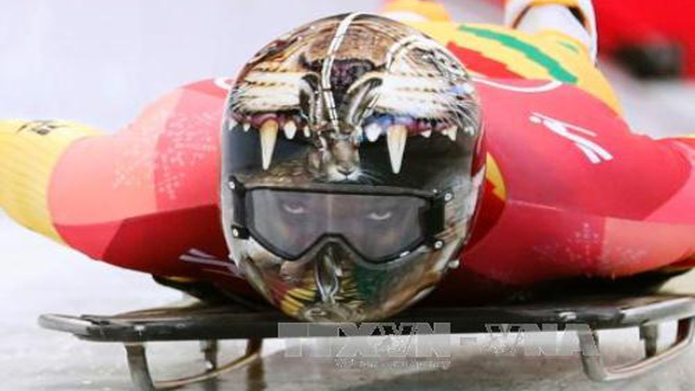 "Show" thời trang mũ bảo hiểm tại Olympic PyeongChang 2018