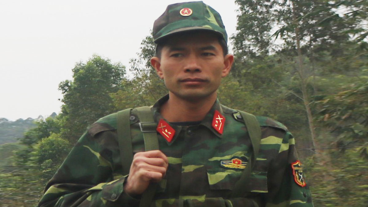 Trung úy Nguyễn Văn Hưởng: Tiểu đội trưởng gương mẫu