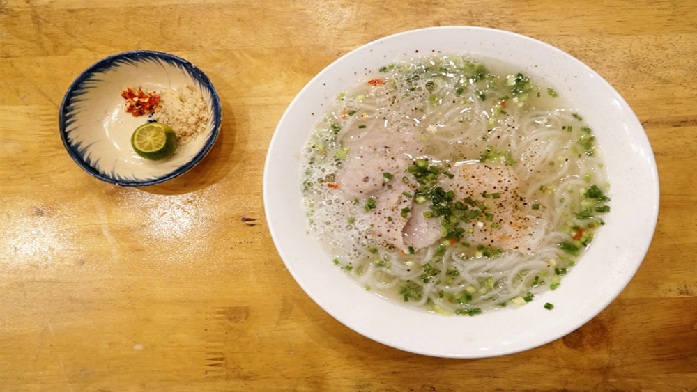 Noodles don't get any fresher than at this Saigon soup stall