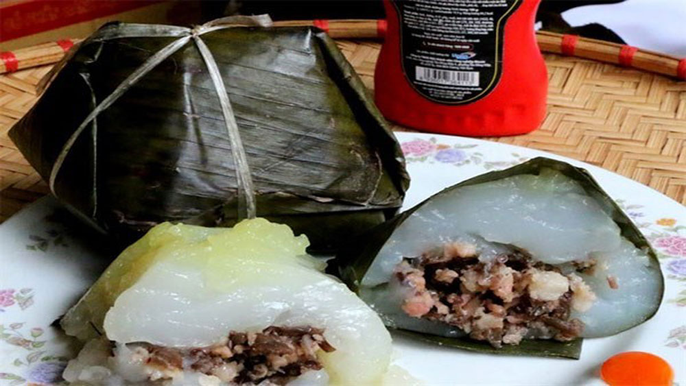 Banh gio, softest rice dough dumpling