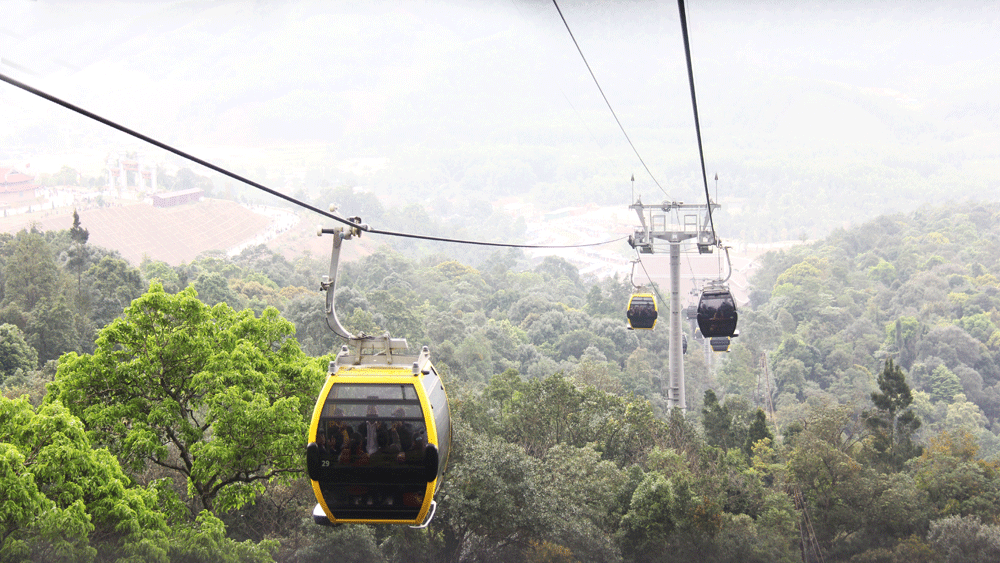 Cáp treo Tây Yên Tử