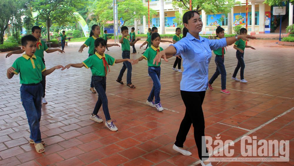 Sôi nổi hoạt động giáo dục thể chất trong nhà trường