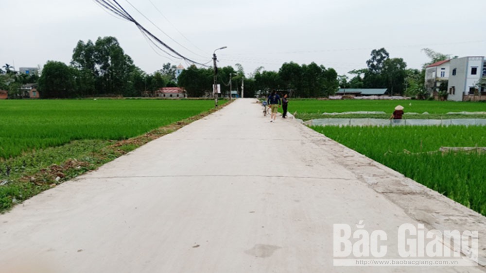 Thôn Đồng Quan sắp hoàn thành 7 tiêu chí mô hình nông thôn kiểu mẫu