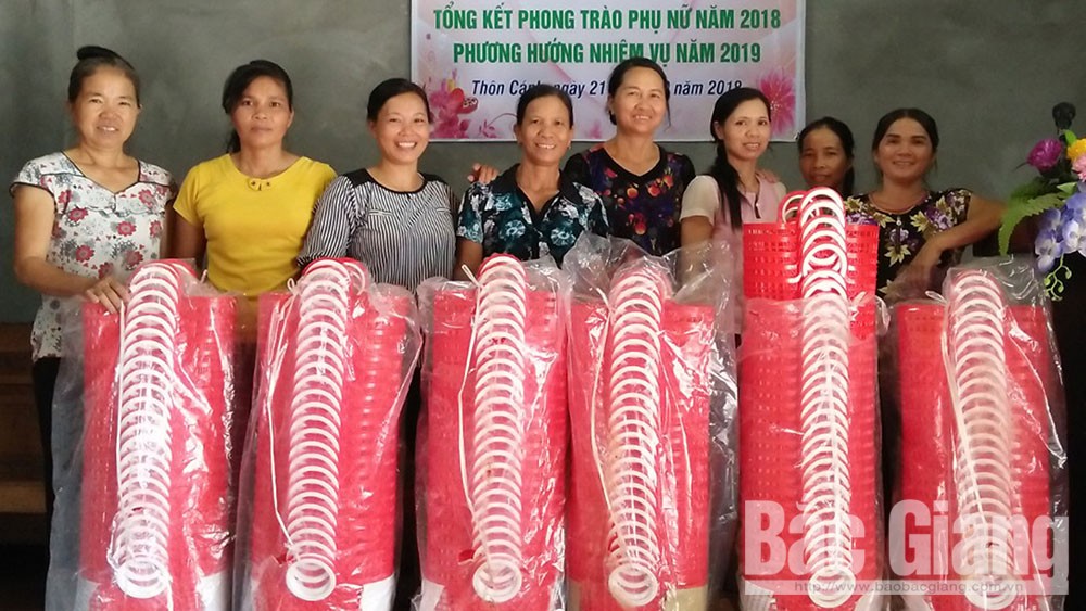 Phụ nữ Bắc Giang chung tay bảo vệ môi trường