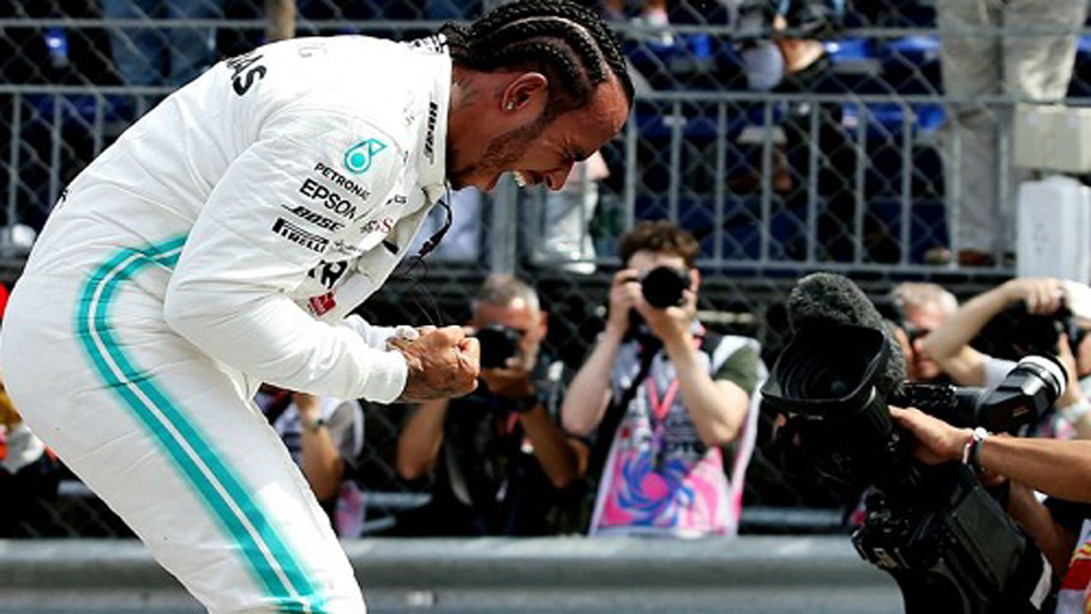 Hamilton vượt Bottas, giành pole ở GP Monaco