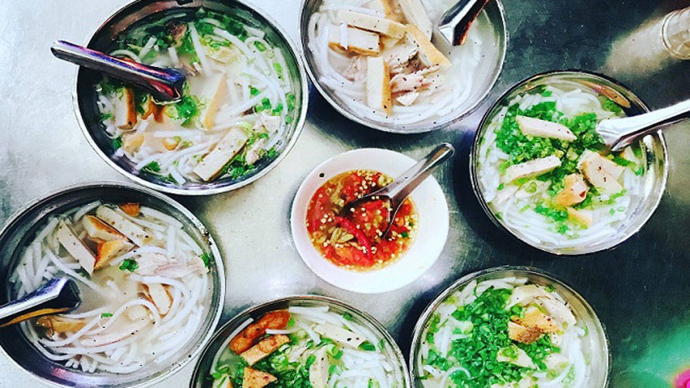 Fish cake noodles a Phan Rang speciality
