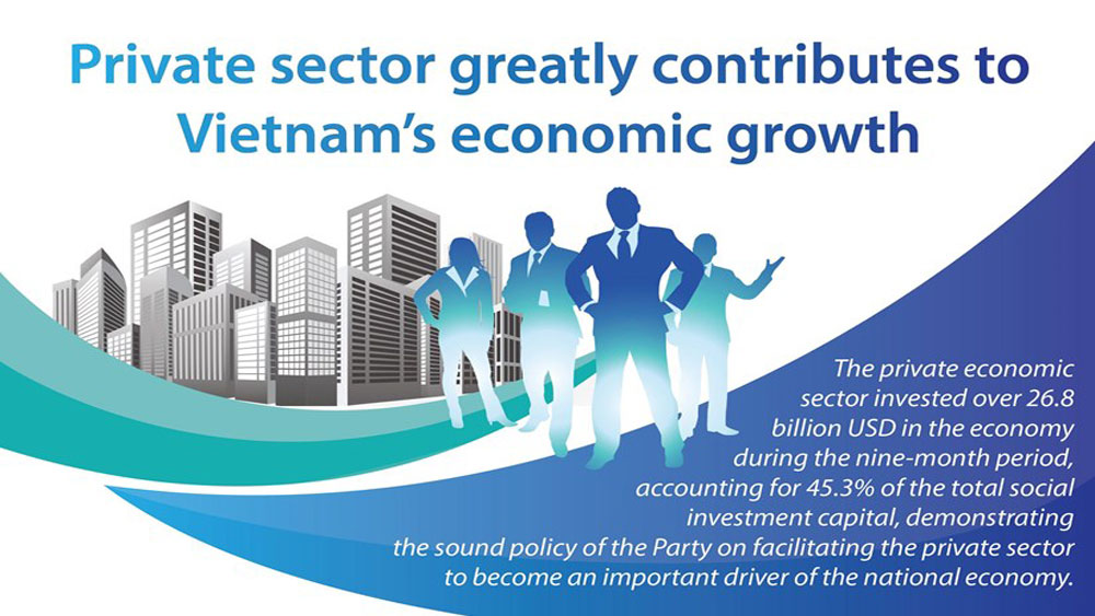 Private sector greatly contributes to Vietnam’s economic growth