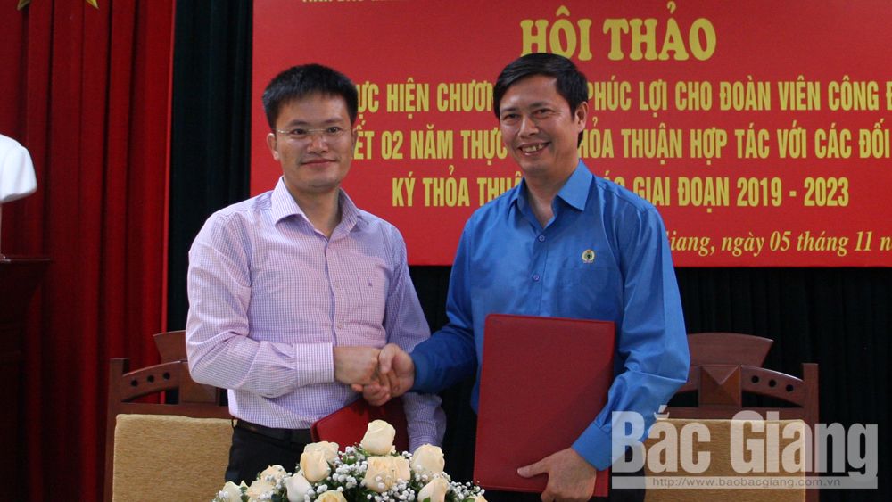 Tiếp tục tuyên truyền, triển khai hiệu quả các thỏa thuận hợp tác vì phúc lợi đoàn viên