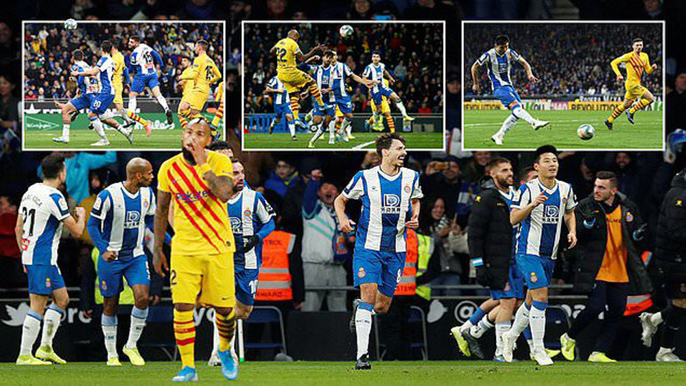 Barca hòa 2-2 với Espanyol tại giải La Liga