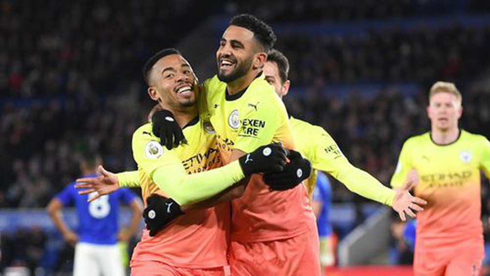Thắng Leicester, Man City xây chắc ngôi nhì bảng
