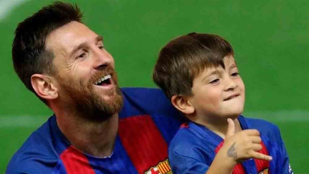 Phát lộ tài ghi bàn sớm, con trai Messi gây sốt