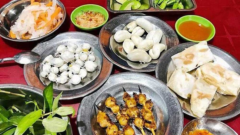 Squid in Phan Thiet city