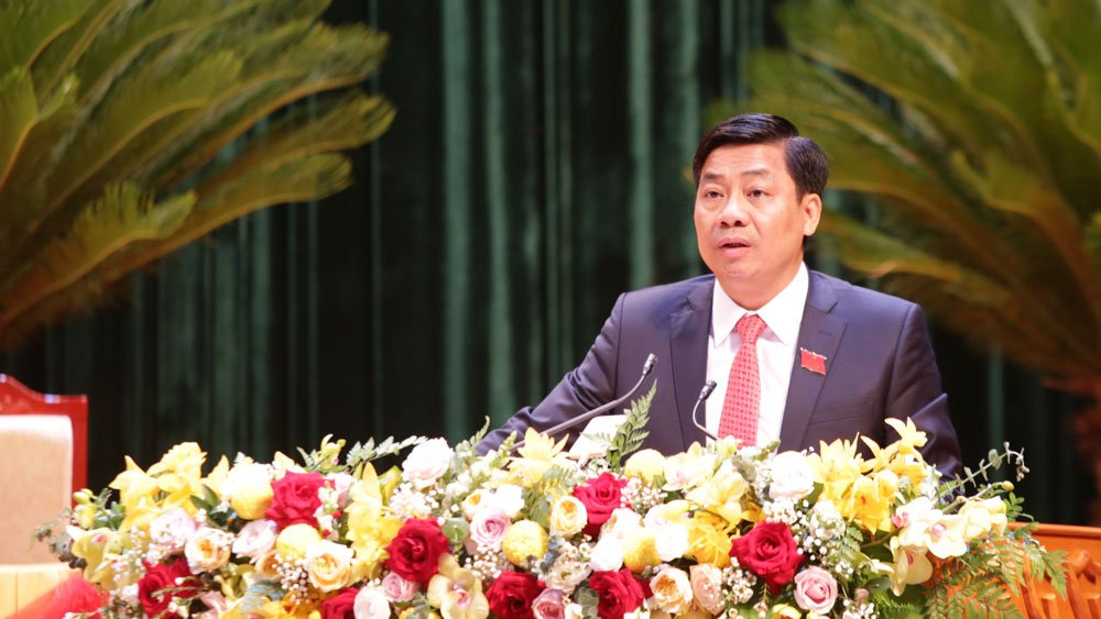 Diễn văn bế mạc Đại hội của đồng chí Dương Văn Thái, Bí thư Tỉnh ủy, Chủ tịch UBND tỉnh Bắc Giang