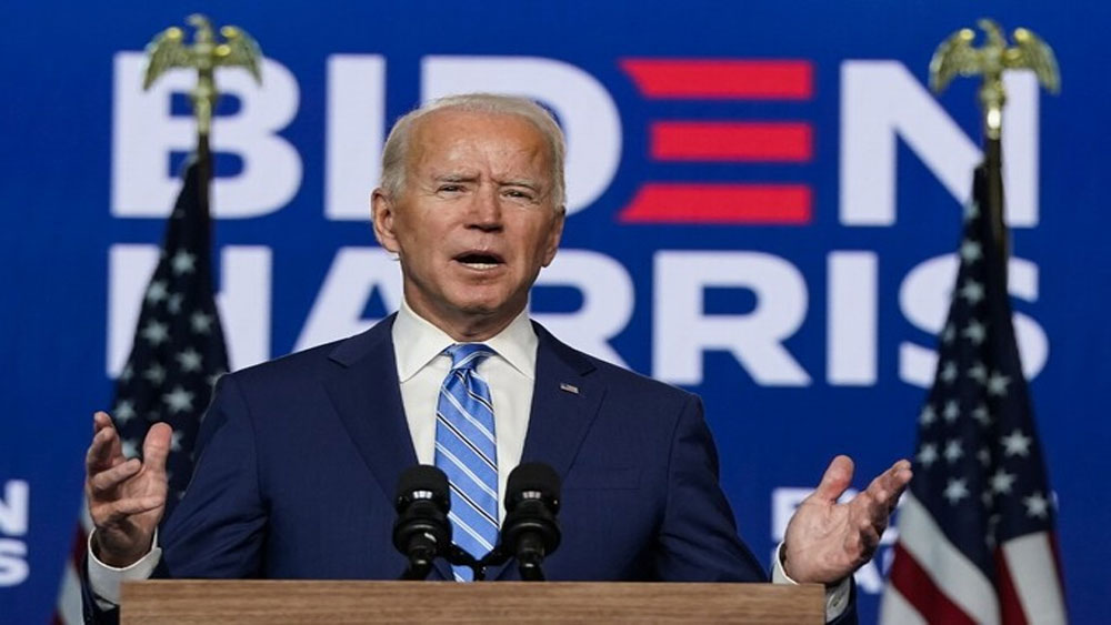Ông Biden kêu gọi nước Mỹ đoàn kết hậu bầu cử