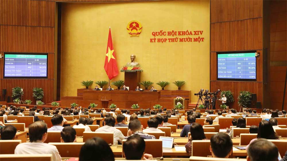 Thông cáo báo chí số 9, kỳ họp thứ 11, Quốc hội khóa XIV