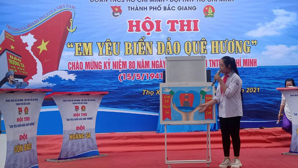 Bắc Giang: Nhiều hoạt động chào mừng ngày thành lập Đội