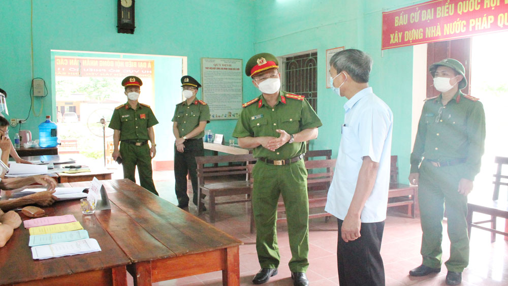 Bảo đảm an ninh trật tự trong ngày bầu cử