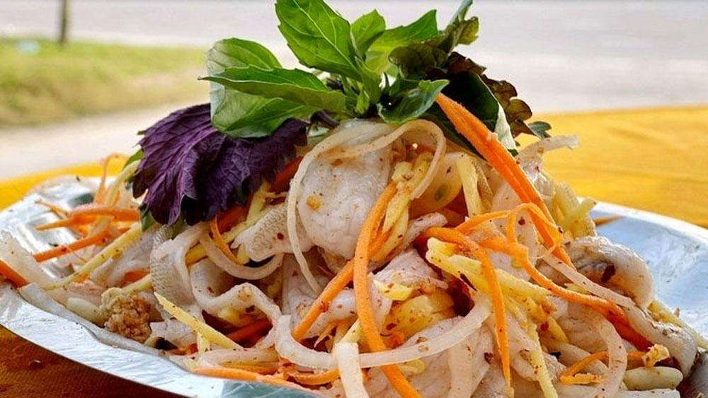 Smelt-whiting fish salad