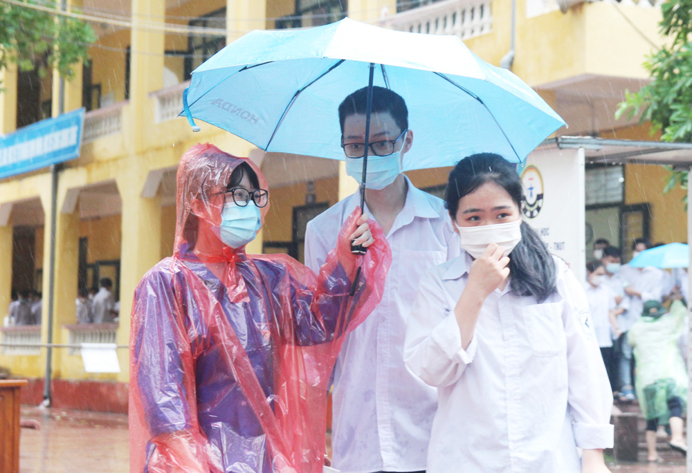 Ảnh dự thi: Tình nguyện trong mùa thi