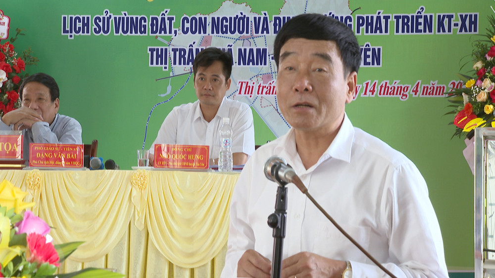 Hội thảo khoa học lịch sử vùng đất, con người và định hướng phát triển KT-XH thị trấn Nhã Nam