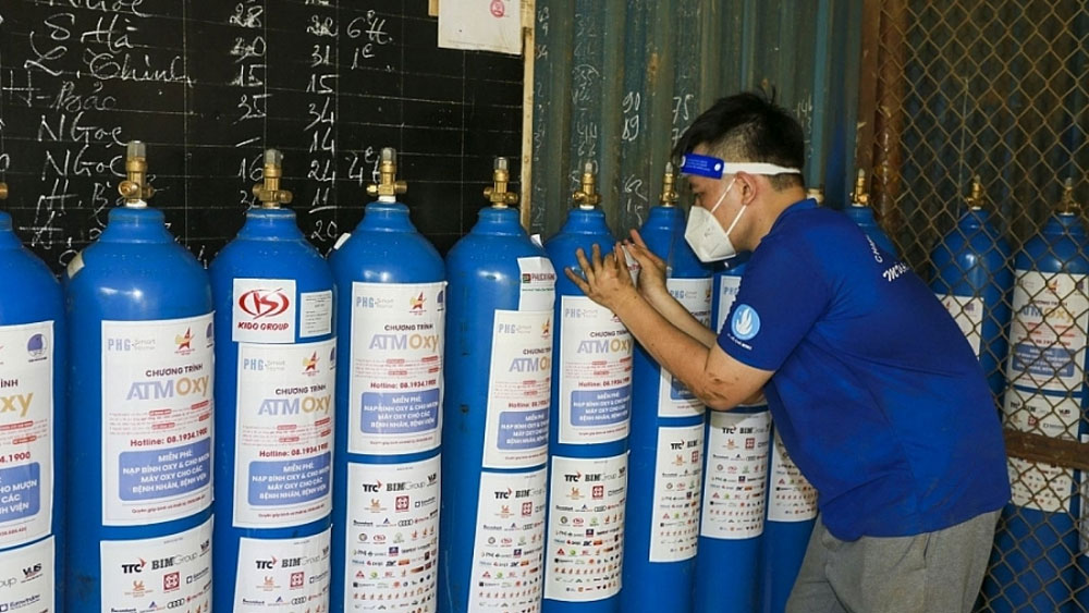 Bộ Y tế yêu cầu bảo đảm oxy y tế cho công tác cấp cứu, điều trị Covid-19
