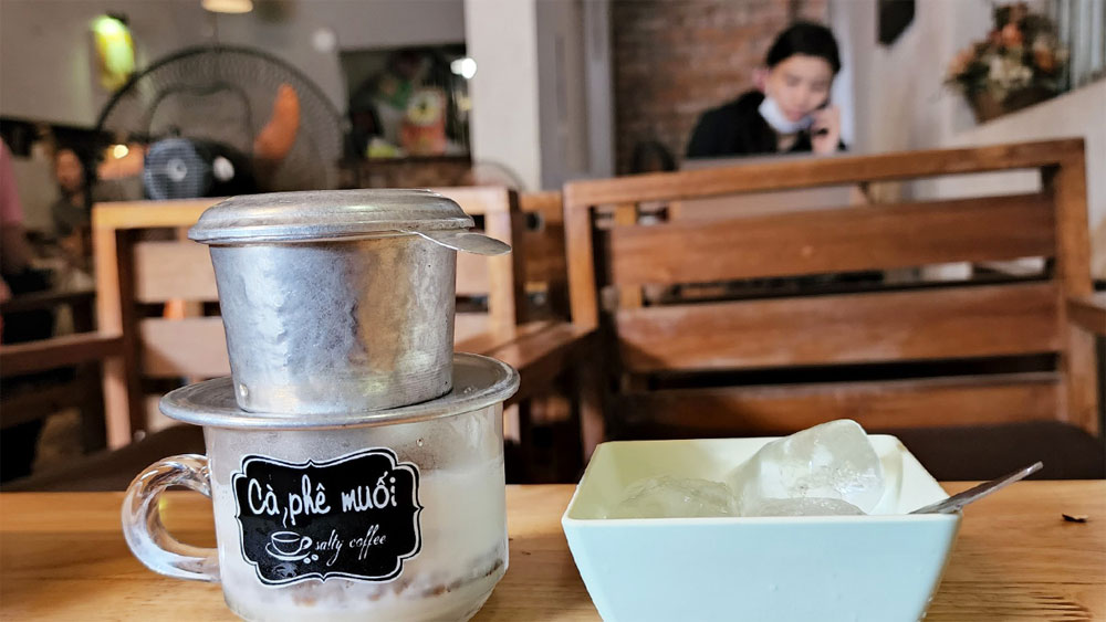 Salted coffee: A Hue specialty