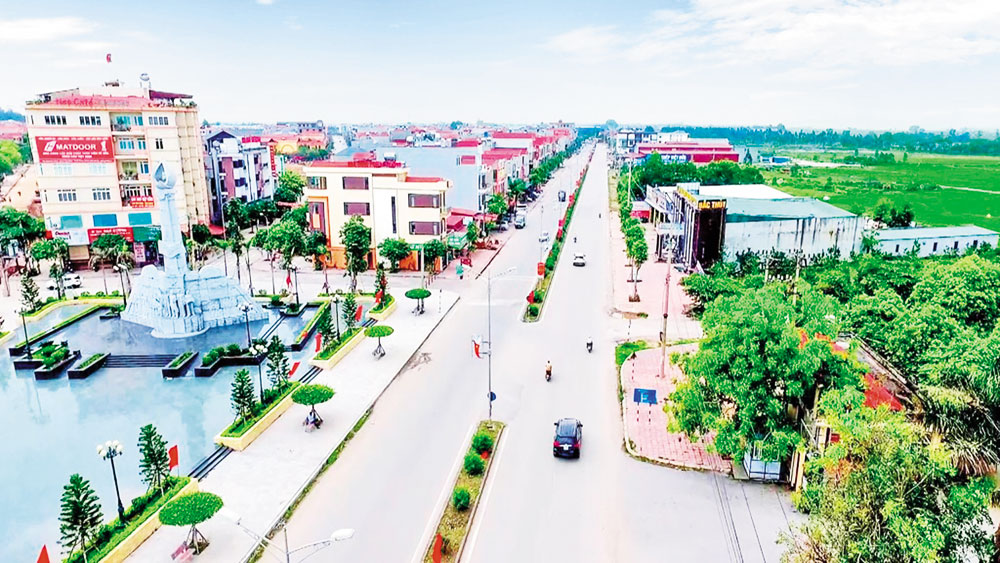 Yên Dũng đầu tư xây dựng hạ tầng giao thông đồng bộ, hiện đại