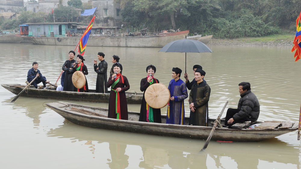 Về Việt Yên là mê quan họ