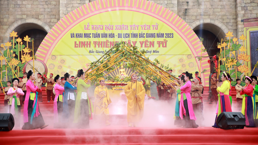 Ấn tượng chương trình nghệ thuật "Linh thiêng Tây Yên Tử"