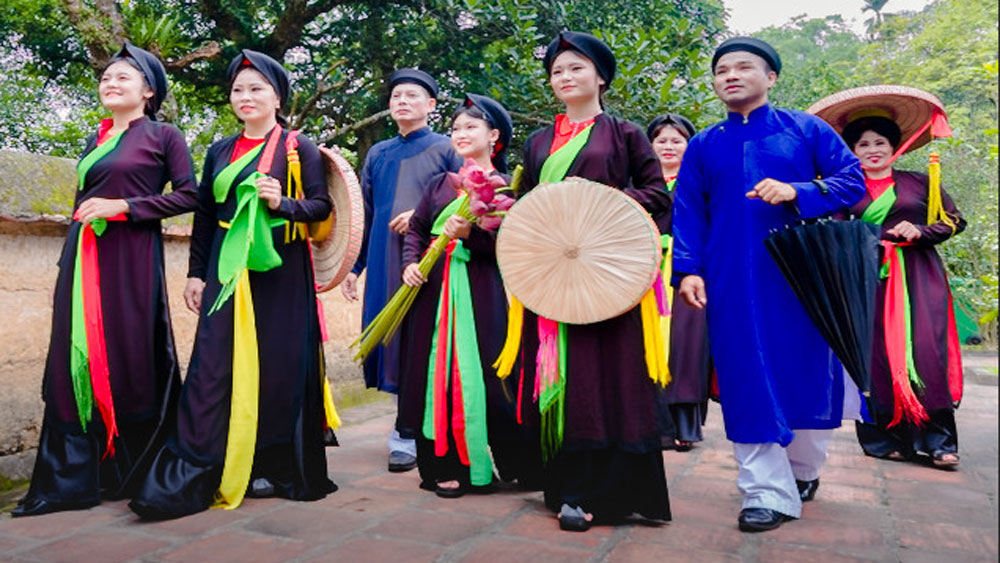 Dập dìu quan họ hội xuân