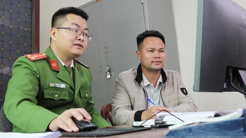 Công an xã Vân Trung: Điểm sáng trong phong trào thi đua học và làm theo Bác