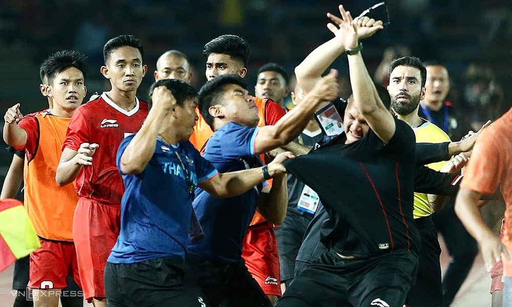Thái Lan xin lỗi về vụ ẩu đả ở chung kết SEA Games