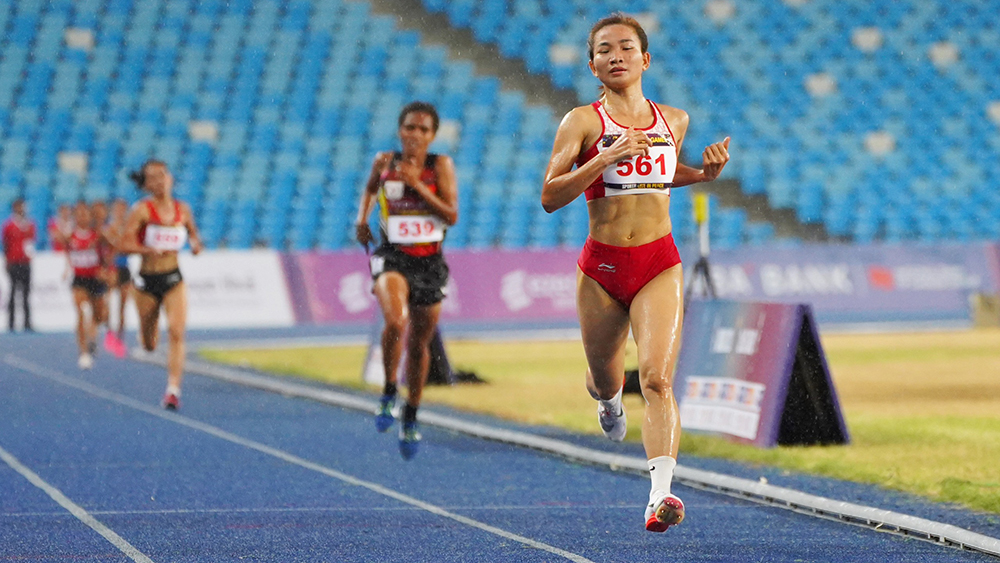 SEA Games 32: Khen thưởng Đội tuyển Điền kinh Việt Nam