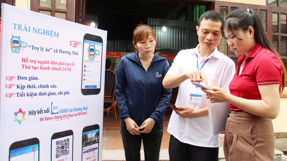 Phó Chủ tịch UBND xã Hương Mai Nguyễn Văn Cẩn: Sáng tạo, tâm huyết trong cải cách hành chính