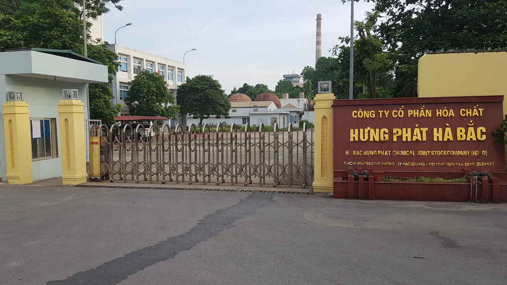 Công ty Hóa chất Hưng Phát Hà Bắc đã nộp hơn 12,5 tỷ đồng tiền phạt và thu lợi bất hợp pháp