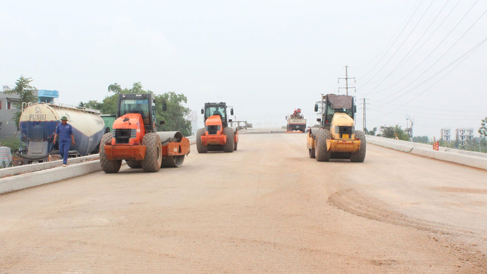 Over 1.7 million USD invested to build route connecting Dong Dinh industrial cluster and provincial road 298
