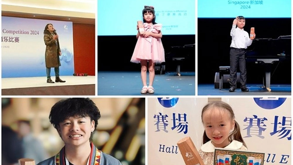Vietnamese delegation wins five first prizes at International Music Competition